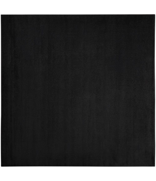 Nourison ESSENTIALS Area Rug Nourison Essentials Black Area Rug NRE01-Black