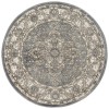 Nourison Quarry Blue QUA05 4 ft. X Round Rug