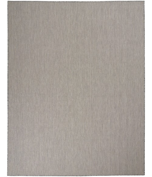 Nourison COURTYARD Area Rug Nourison Courtyard Area Rug COU01-Ivory Charcoal