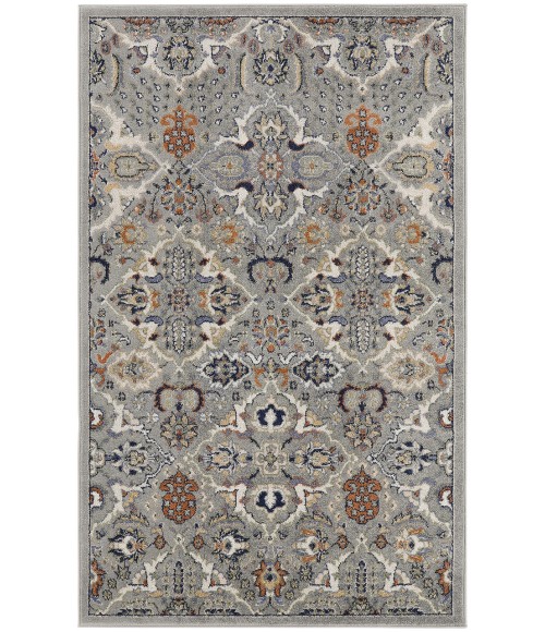 Nourison Allur Grey ALR03 4 ft. X 6 ft. Rectangle Rug
