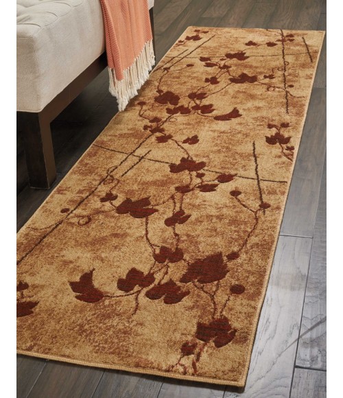Nourison SOMERSET Area Rug Nourison Somerset Runner Area Rug ST70-Latte