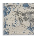 Nourison RUSTIC TEXTURES Area Rug Nourison Rustic Textures Runner Area Rug RUS08-Grey/Blue