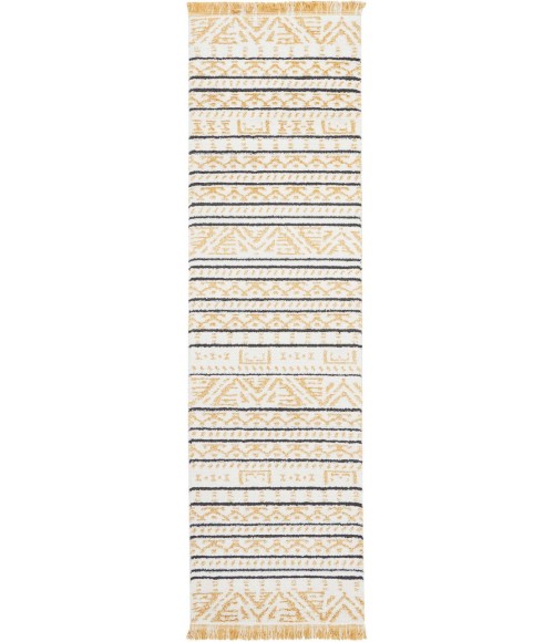 Nourison Kamala Runner Area Rug DS503-Yellow