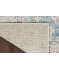 Nourison Astra Machine Washable Light Blue ASW12 4 ft. X 6 ft. Rectangle Rug