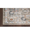 Nourison Astra Machine Washable Gold Grey ASW16 2 ft. X 6 ft. Rectangle Rug