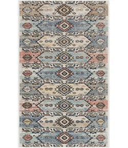 Nourison Washable Decor Ivory Multicolor WSD01 2 ft. X 6 ft. Rectangle Rug