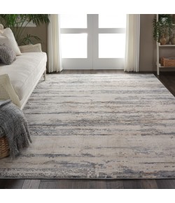 Nourison Rustic Textures - Rus04 Beige Grey Area Rug 9 ft. 3 X 12 ft. 9 Rectangle