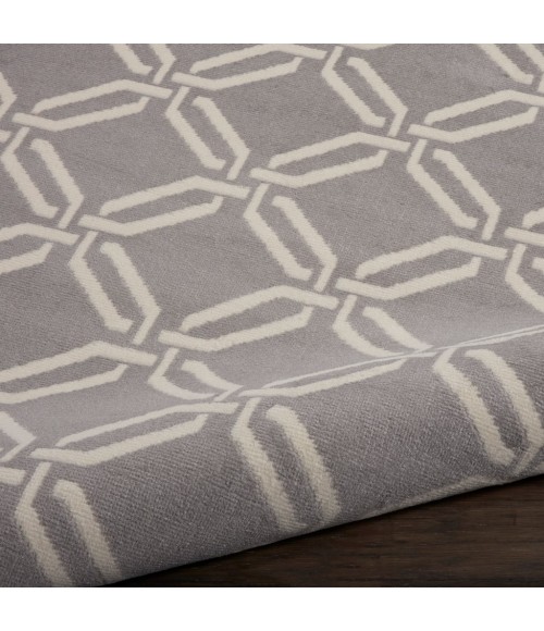 Nourison Jubilant Round Area Rug JUB17-Grey