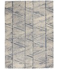 Nourison Vail White Blue VAI01 3 ft. 9 in. X 5 ft. 9 in. Rect. Rug