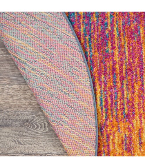 Nourison Passion Round Area Rug PSN09-Multicolor