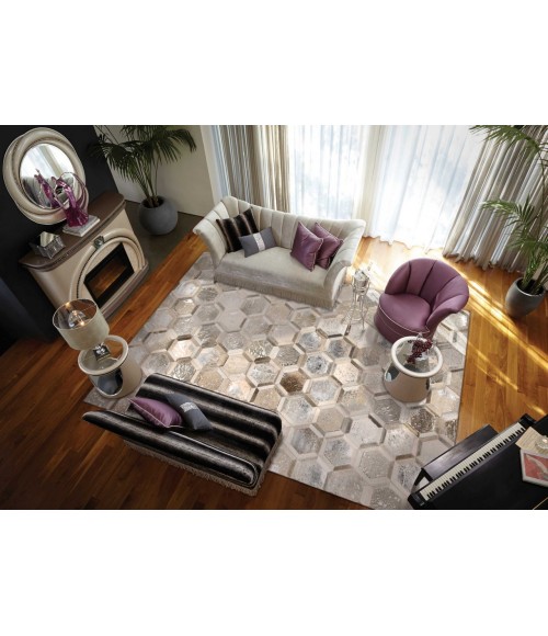 Michael Amini City Chic Area Rug MA100-Silver