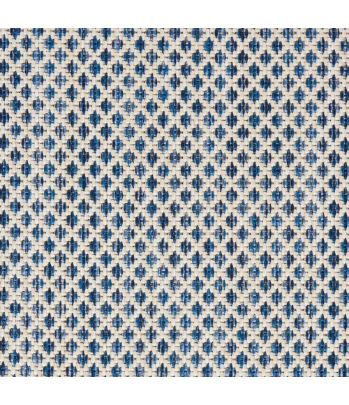 Nourison Courtyard Area Rug Nourison Courtyard Area Rug COU01 Ivory Blue
