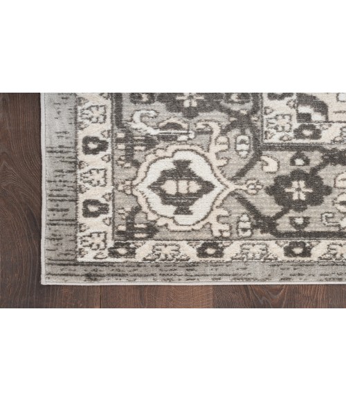 Nourison Concerto Grey CNC05 7 ft. 10 in. X 9 ft. 10 in. Rectangle Rug