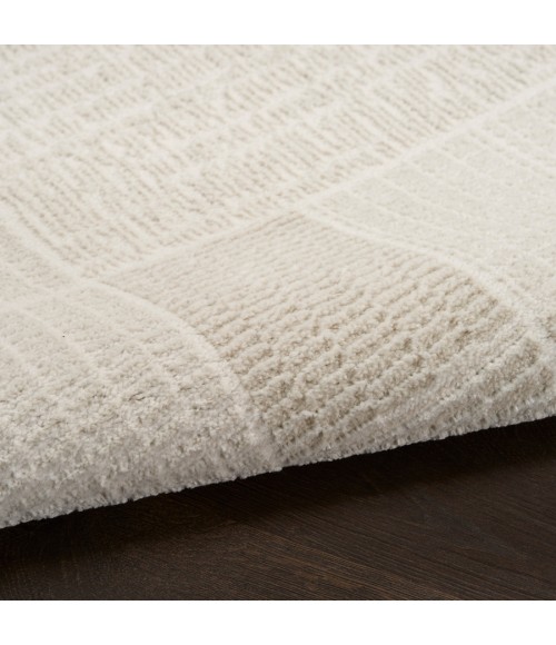 Nourison Home Nordic Ivory Grey NRC07 5 ft. X 7 ft. Rectangle Rug