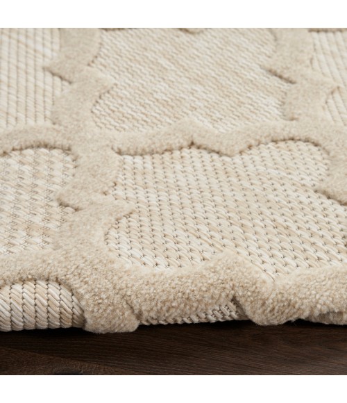 Nourison Home Easy Care Cream NES01 2 ft. X 6 ft. Rectangle Rug