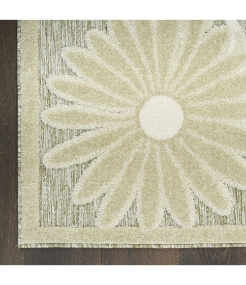 Nourison Aloha Ivory Sage ALH33 9 ft. X 12 ft. Rect. Rug