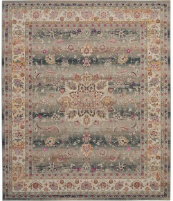 Nourison Vintage Kashan - Vka01 Grey Area Rug 7 ft. 10 X 9 ft. 10 Rectangle