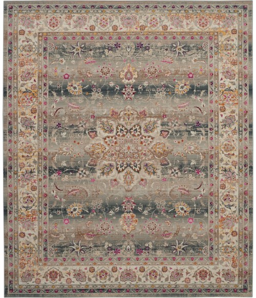 Nourison Vintage Kashan Area Rug VKA01-Grey