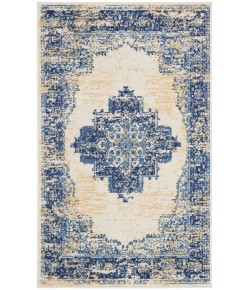 Nourison Home Grafix GRF14 White 3 ft. X 5 ft. Area Rug