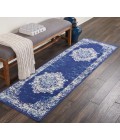 Nourison Grafix Runner Area Rug GRF14-Navy Blue