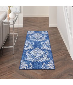 Nourison Whimsicle - Whs11 Navy Ivory Area Rug 2 ft. X 8 ft. Rectangle