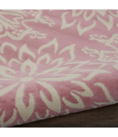 Nourison Jubilant Area Rug JUB06-Ivory/Pink