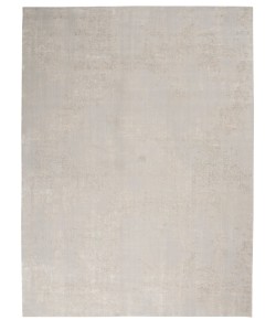 Nourison Sleek Textures Ivory/Grey SLE01 7 ft. 10 in. X 10 ft. 6 in. Rect. Rug