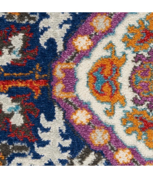 Nourison Passion Area Rug PSN32-Blue/Multicolor