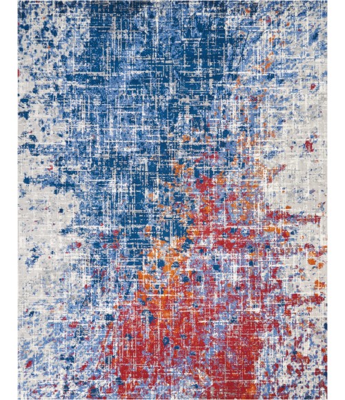 Nourison Twilight Area Rug TWI25 Red/Blue 9'9" x 13'9"