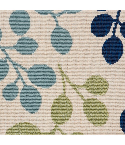 Nourison Caribbean Square Area Rug CRB01-Ivory