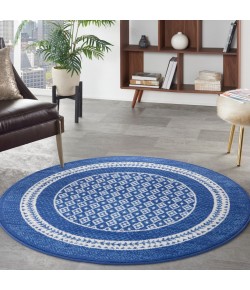 Nourison Whimsicle - Whs13 Navy Area Rug 5 ft. X Round