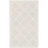 Nourison Easy Care Ivory/White NES01 2 ft. X 4 ft. Rectangle Rug