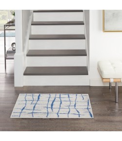 Nourison Whimsicle - Whs09 Ivory Blue Area Rug 2 ft. X 3 ft. Rectangle