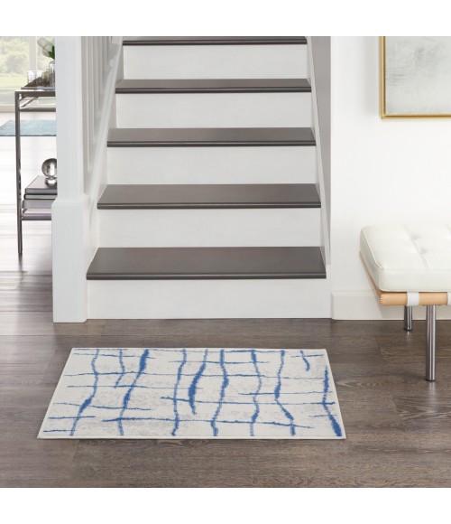 Nourison Whimsicle Area Rug WHS09-Ivory Blue