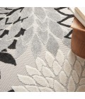 Nourison Aloha Area Rug ALH05-Black White