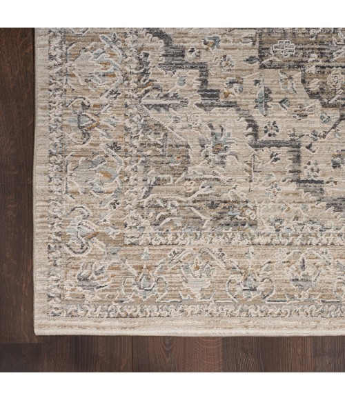 Nourison Lynx Ivory Taupe LNX04 10 ft. Rect. Rug