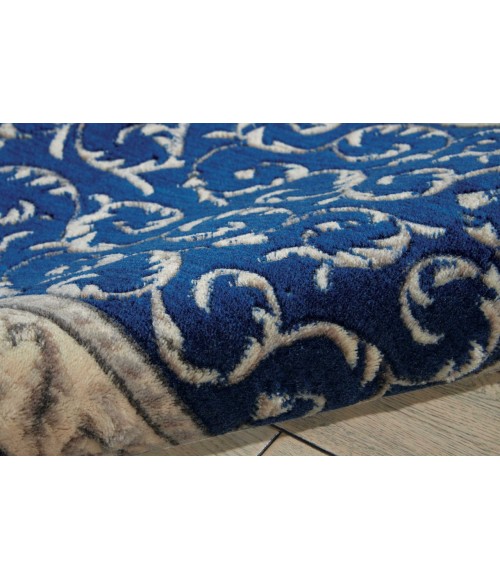 Nourison Somerset Runner Area Rug ST02-Navy