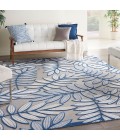 Nourison Aloha Area Rug ALH18 Ivory/Navy 12' x 15'