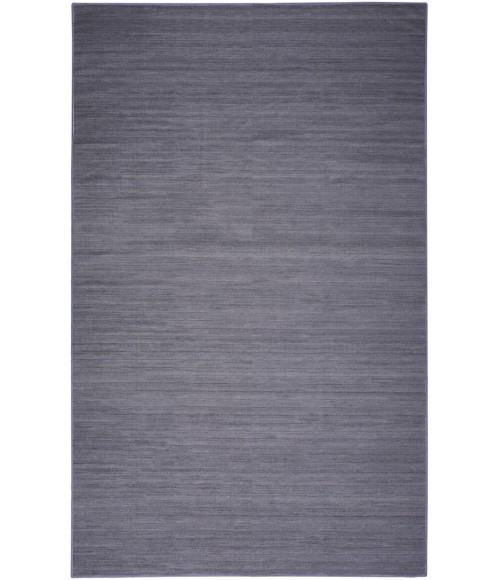 Nourison Washable Essentials Navy WAE01 4 ft. X 6 ft. Rectangle Rug