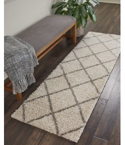 Nourison Brisbane - Bri03 Cream Area Rug 2 ft. 2 X 7 ft. 6 Rectangle