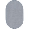 Nourison Courtyard Ivory Blue COU01 5 ft. X 8 ft. Oval Rug