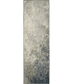 Nourison Passion - Psn10 Charcoal Ivory Area Rug 1 ft. 10 X 6 ft. Rectangle