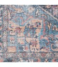 Nicole Curtis Machine Washable Series 1 Area Rug SR101 Blue 5' x 7'