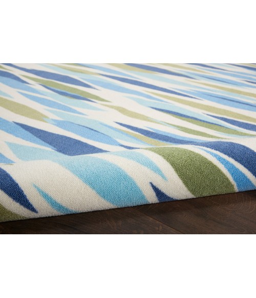 Waverly Sun N' Shade Runner Area Rug SND01-Seaglass