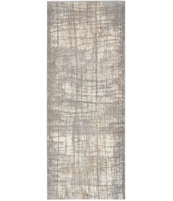 Calvin Klein Ck950 Rush - Ck950 Ivory Grey Area Rug 2 ft. 3 in. X 7 ft. 3 in. Runner