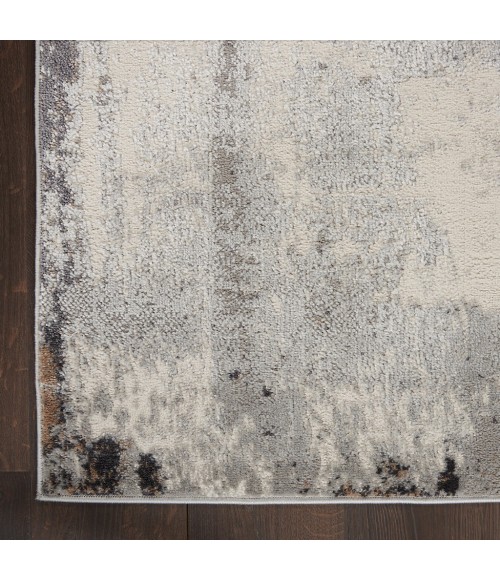 Nourison Elation Area Rug ETN06-Grey Ivory