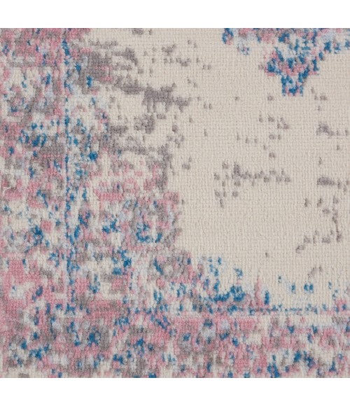 Nourison Grafix Runner Area Rug GRF14-Ivory/Pink