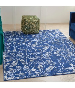 Nourison Whimsicle - Whs05 Navy Area Rug 4 ft. X 6 ft. Rectangle