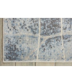 Nourison Somerset - St74 Silver Blue Area Rug 3 ft. 6 X 5 ft. 6 Rectangle