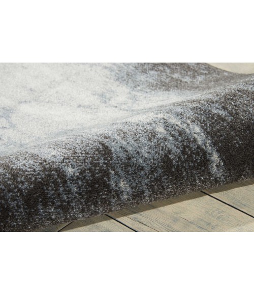 Nourison MAXELL Area Rug Nourison Maxell Runner Area Rug MAE01-Ivory/Grey